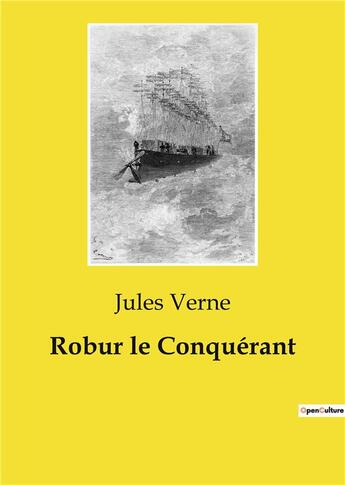 Couverture du livre « Robur le Conquérant » de Jules Verne aux éditions Culturea