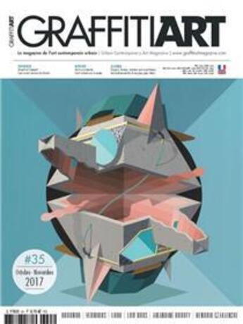 Couverture du livre « Graffitiart n 35 octobre/novembre 2017 » de  aux éditions Graffiti Art