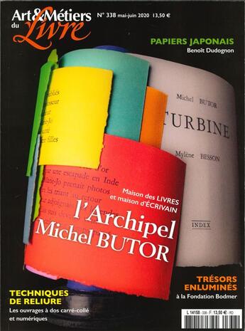 Couverture du livre « Art et metiers du livre n 338 l'archipel butor -mai/juin 2020 » de  aux éditions Art Et Metiers Du Livre