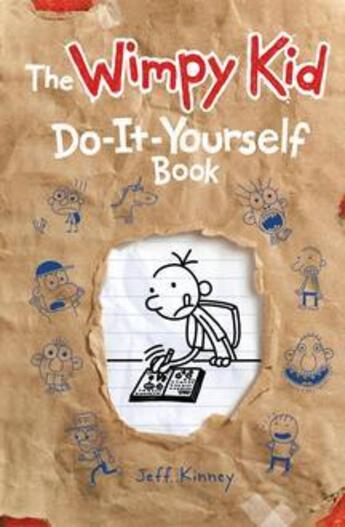 Couverture du livre « Diary Of A Wimpy Kid: Do-It-Yourself Book *New Large Format* » de Jeff Kinney aux éditions Children Pbs