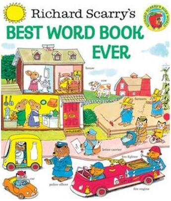 Couverture du livre « Best word book ever » de Richard Scarry aux éditions Random House Us