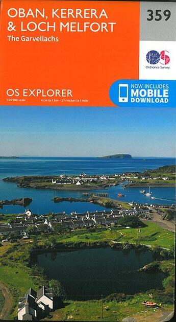 Couverture du livre « Oban south kerrera » de  aux éditions Ordnance Survey