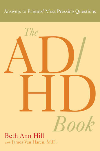 Couverture du livre « The ADHD Book » de Van Haren James aux éditions Penguin Group Us