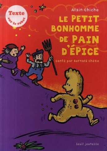 Couverture du livre « Le petit bonhomme de pain d'épice » de Cheze/Chiche aux éditions Seuil Jeunesse