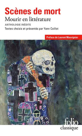 Couverture du livre « Anthologie des scenes de mort - mourir en litterature » de Collectifs Gallimard aux éditions Folio