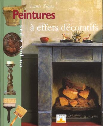 Couverture du livre « Peintures a effets decoratifs » de  aux éditions Mango