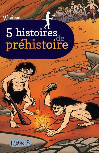 Couverture du livre « 5 histoires de préhistoire » de  aux éditions Fleurus
