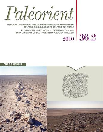 Couverture du livre « PALEORIENT n.36/2 » de Paleorient aux éditions Cnrs