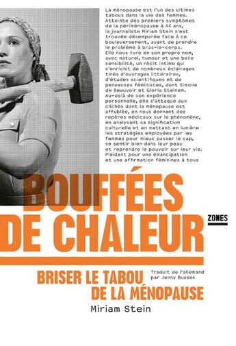 Couverture du livre « Bouffees de chaleur » de Stein Miriam aux éditions Zones