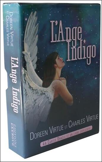 Couverture du livre « L'ange indigo ; coffret » de Doreen Virtue et Charles Virtue aux éditions Exergue