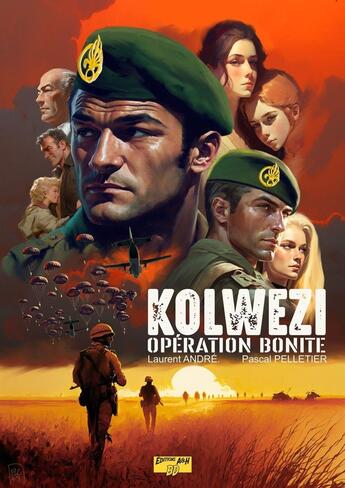 Couverture du livre « Kolwezi : Opération Bonite » de Laurent Andre et Pascal Pelletier aux éditions A&h