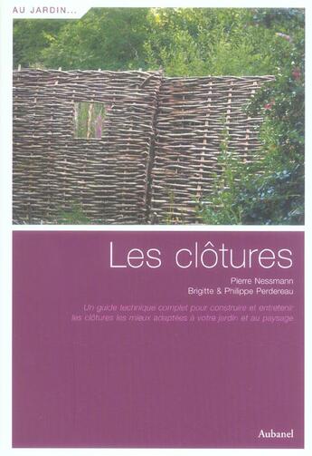 Couverture du livre « Clotures (Les) » de Nessmann/Perdereau aux éditions La Martiniere
