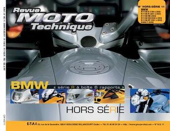 Couverture du livre « Rmt hs11.1 bmw r850rt-1100s-r1150r-rs-gs et rt » de Etai aux éditions Etai