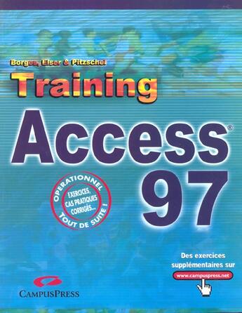 Couverture du livre « Access 97 » de Elser Borges aux éditions Campuspress