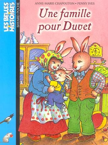 Couverture du livre « Une famille pour duvet ed2003 » de  aux éditions Bayard Jeunesse