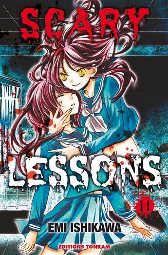 Couverture du livre « Scary lessons Tome 11 » de Emi Ishikawa aux éditions Delcourt