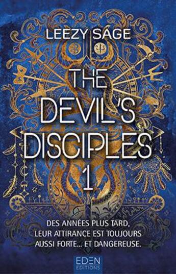 Couverture du livre « The devil's disciple Tome 1 » de Leezy Sage aux éditions Eden City Editions