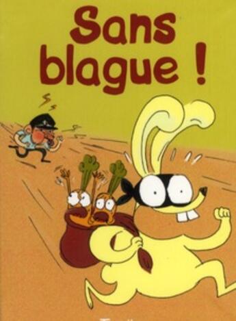 Couverture du livre « Sans blague » de Quentin Le Goff aux éditions Tourbillon