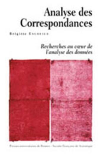 Couverture du livre « Analyse des correspondances » de  aux éditions Pu De Rennes