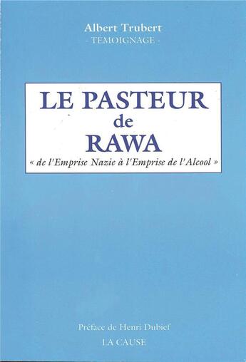Couverture du livre « Le pasteur de Rawa : 