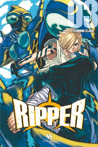 Couverture du livre « Ripper Tome 3 » de Jeronimo Cejudo aux éditions Ankama