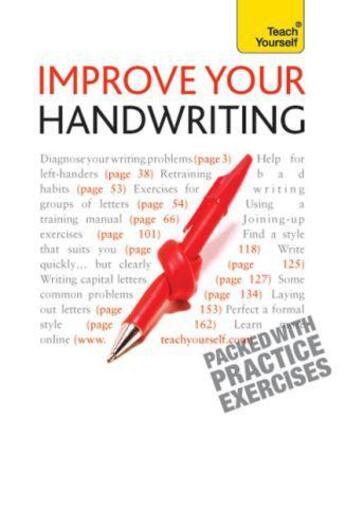 Couverture du livre « Improve Your Handwriting: Teach Yourself » de Sassoon Rosemary aux éditions Hodder Education Digital