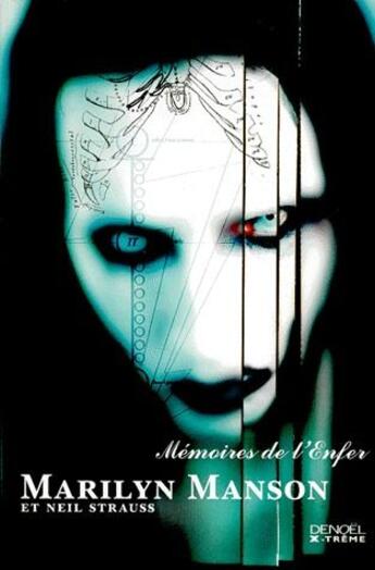 Couverture du livre « Mémoires de l'enfer » de Marilyn Manson aux éditions Denoel