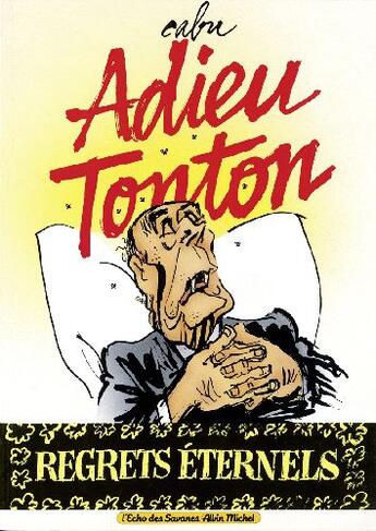 Couverture du livre « Adieu tonton » de Cabu aux éditions Glenat