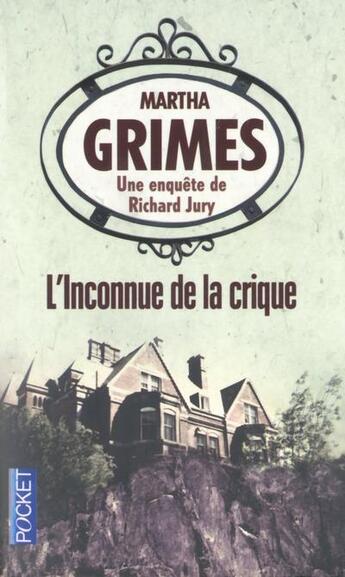 Couverture du livre « L'inconnue de la crique » de Martha Grimes aux éditions Pocket