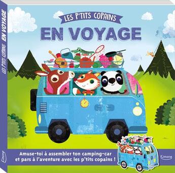 Couverture du livre « Les p'tits copains en voyage » de Graham Oakley aux éditions Kimane