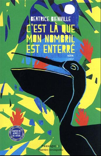 Couverture du livre « C'est là que mon nombril est enterré » de Beatrice Bienville aux éditions Passages