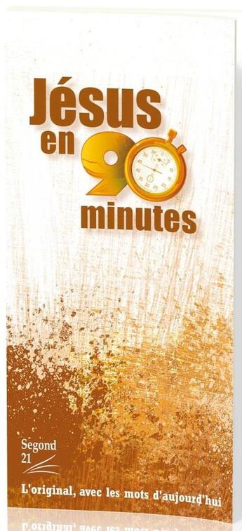 Couverture du livre « Jésus en 90 minutes » de  aux éditions Ste Biblique De Geneve