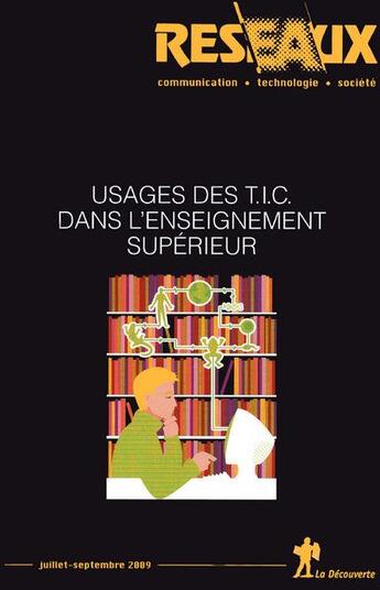 Couverture du livre « Usages des T.I.C. dans l'enseignement supérieur » de  aux éditions La Decouverte