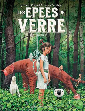 Couverture du livre « Les épées de verre : Intégrale Tomes 1 à 4 » de Sylviane Corgiat et Laura Zuccheri aux éditions Humanoides Associes