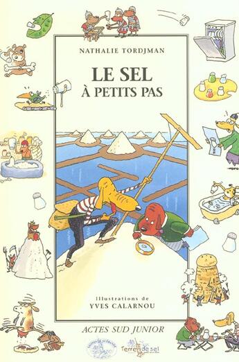 Couverture du livre « Le sel a petits pas » de Tordjman/Calarnou aux éditions Actes Sud