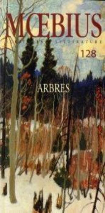 Couverture du livre « Moebius t.128 ; arbres » de Lemieux Bruno aux éditions Triptyque