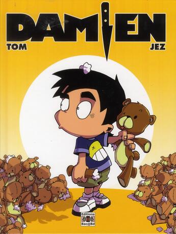 Couverture du livre « Damien t.1 » de Tom et Jez aux éditions Bacabd