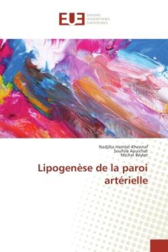 Couverture du livre « Lipogenese de la paroi arterielle » de Hamlat-Khennaf, , Nadjiba aux éditions Editions Universitaires Europeennes