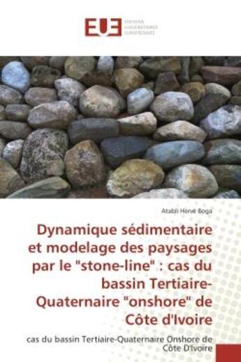 Couverture du livre « Dynamique sedimentaire et modelage des paysages par le 