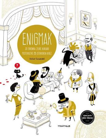 Couverture du livre « Enigmak » de Ana / Escande Gallo aux éditions Ttarttalo