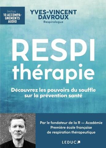 Couverture du livre « Respithérapie » de Yves-Vincent Davroux aux éditions Leduc