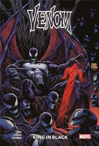 Couverture du livre « Venom Tome 8 : king in black » de Ryan Stegman et Iban Coello et Donny Cates aux éditions Panini