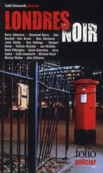 Couverture du livre « Londres noir » de  aux éditions Gallimard