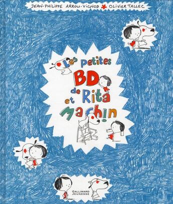 Couverture du livre « Les petites BD de Rita et Machin » de Jean-Philippe Arrou-Vignod aux éditions Gallimard-jeunesse