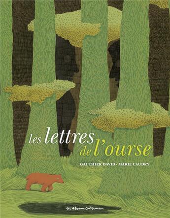 Couverture du livre « Les lettres de l'ourse » de Marie Caudry et Gauthier David aux éditions Casterman