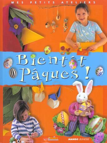 Couverture du livre « Bientot paques » de  aux éditions Mango