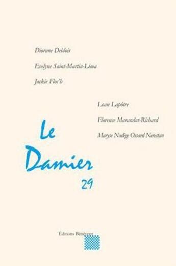 Couverture du livre « LE DAMIER T.29 » de  aux éditions Benevent