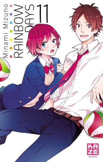 Couverture du livre « Rainbow days Tome 11 » de Minami Mizuno aux éditions Crunchyroll