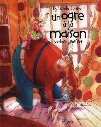 Couverture du livre « Ogre a la maison » de Polfliet aux éditions Mijade