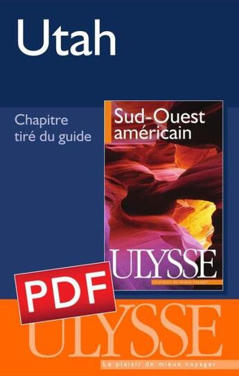 Couverture du livre « Utah ; chapitre tiré du guide 